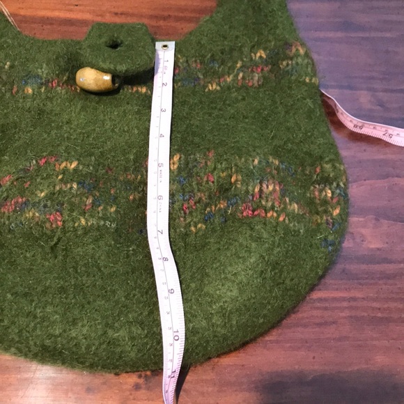 Felted Wool Shoulder Bag - Picture 8 of 12